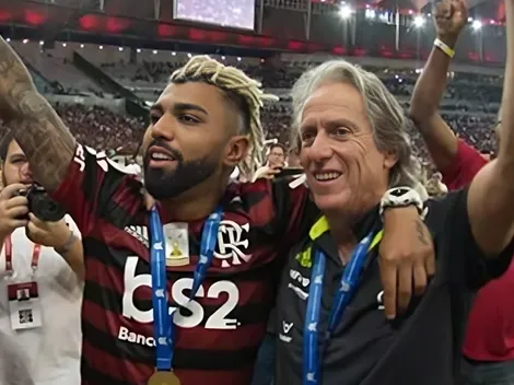 Gabigol ignora Sampaoli e usa time de Jorge Jesus como ‘COMBUSTÍVEL’ para título do Flamengo na CDB