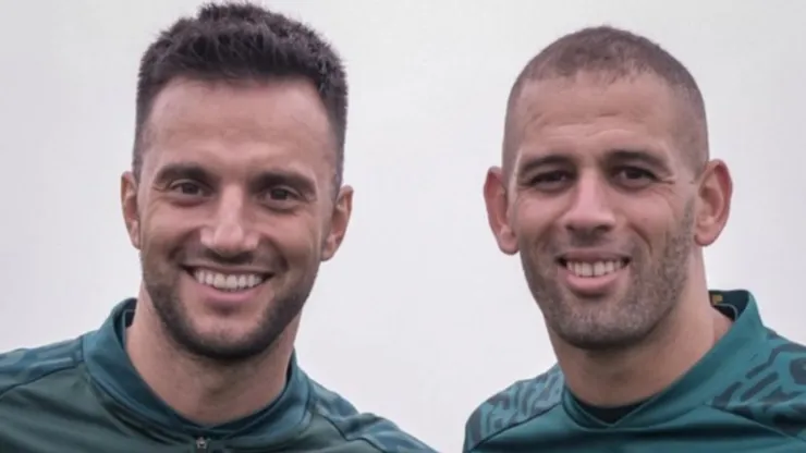 Samaris e Slimani chegaram como esperanças em 2023. Foto: Coritiba/Divulgação
