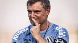 Fotos: Raul Baretta/ Santos FC - Técnico pode receber um reforço vindo do Corinthians.