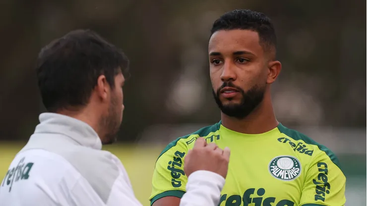 Lateral Jorge está fora dos planos de Abel no Palmeiras - Foto: Palmeiras