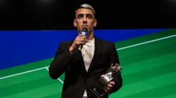 Puma Rodriguez melhor Lateral, durante premiacao do Campeonato Carioca 2023, realizado nesta segunda feira 10 de abril na Barra da Tijuca, Rio de Janeiro.