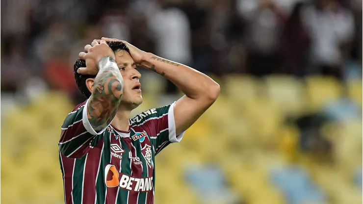 RJ - RIO DE JANEIRO - 19/08/2023 - BRASILEIRO A 2023, FLUMINENSE X AMERICA-MG - German Cano jogador do Fluminense lamenta chance perdida durante partida contra o America-MG no estadio Maracana pelo campeonato Brasileiro A 2023. Foto: Thiago Ribeiro/AGIF