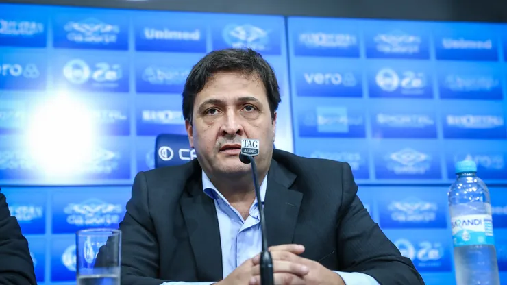 Foto: Lucas Uebel/Grêmio/DIvulgação - Presidente Alberto Guerra: Grêmio ainda precisa faturar alto no mercado
