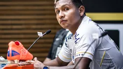 Raul Baretta/ SantosFC - Morelos pediu para jogar contra o Cruzeiro e incendiou a rede social