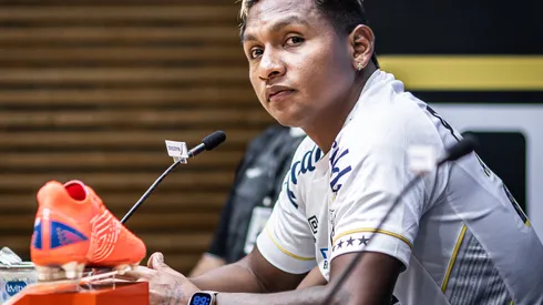 Raul Baretta/ SantosFC - Morelos pediu para jogar contra o Cruzeiro e incendiou a rede social