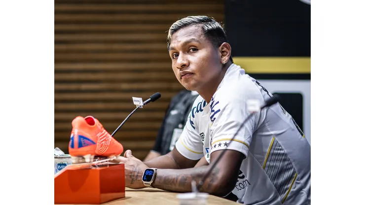 Raul Baretta/ SantosFC - Morelos pediu para jogar contra o Cruzeiro e incendiou a rede social