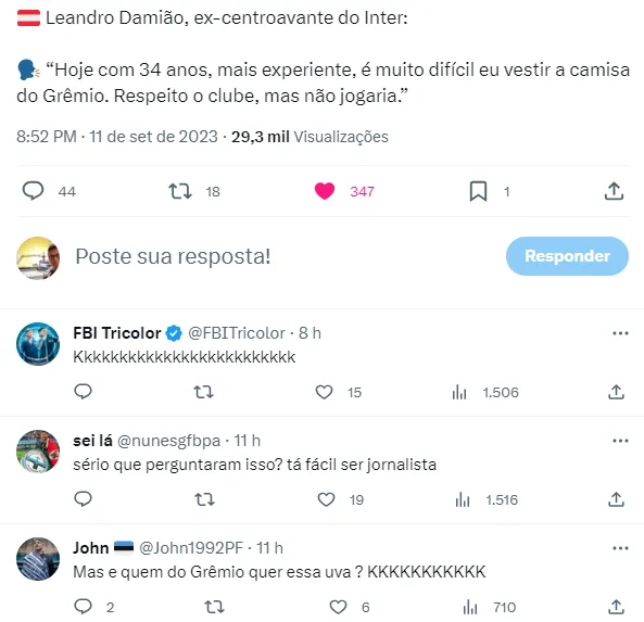 Reprodução/Twitter