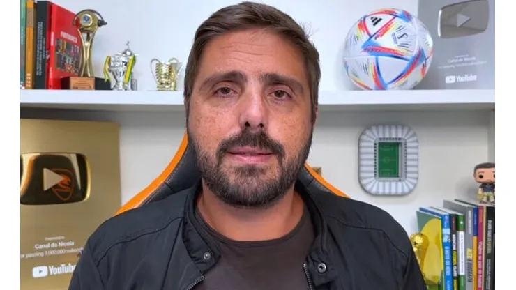 Divulgação/redes - Jornalista trouxe informação que caiu como uma bomba na torcida