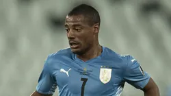RJ - Rio de Janeiro - 28/06/2021 - COPA AMERICA 2021, URUGUAI X PARAGUAI - De La Cruz jogador do Uruguai durante partida contra o Paraguai no estadio Engenhao pelo campeonato Copa America 2021. Foto: Jorge Rodrigues/AGIF
