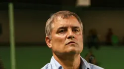 MG - BELO HORIZONTE - 03/09/2023 - BRASILEIRO A 2023, AMERICA-MG X SANTOS - Diego Aguirre tecnico do Santos durante partida contra o America-MG no estadio Independencia pelo campeonato Brasileiro A 2023. Foto: Gilson Lobo/AGIF