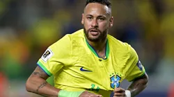 BELEM, BRAZIL - SEPTEMBER 08: Neymar Jr. of Brazil celebrates after scoring the fourth goal of his team during a FIFA World Cup 2026 Qualifier match between Brazil and Bolivia at Mangueirao on September 08, 2023 in Belem, Brazil. (Photo by Pedro Vilela/Getty Images)