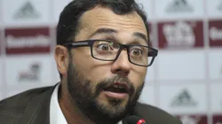 Foto: Daniel Ramalho/AGIF - Mario Bittencourt vice presidente de futebol concede entrevista coletiva apos treino do Fluminense nas Laranjeiras