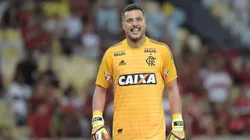 RJ - Rio de Janeiro - 21/04/2018 - Brasileiro A 2018, Flamengo x America-MG - Julio Cesar jogador do Flamengo durante partida contra o America-MG no estadio Maracana pelo campeonato Brasileiro A 2018. Foto: Thiago Ribeiro/AGIF