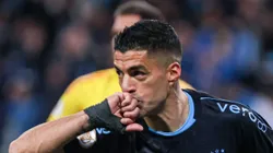 RS - PORTO ALEGRE - 27/08/2023 - BRASILEIRO A 2023, GREMIO X CRUZEIRO - Luis Suarez jogador do Gremio comemora seu gol durante partida contra o Cruzeiro no estadio Arena do Gremio pelo campeonato Brasileiro A 2023. Foto: Maxi Franzoi/AGIF