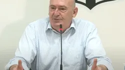 Reprodução/Santos TV. Rueda faz promessa para torcida do Santos em 2024