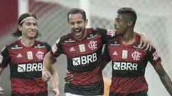 RJ - Rio de Janeiro - 04/10/2020 - BRASILEIRO A 2020, FLAMENGO X ATHLETICO-PR - Bruno Henrique jogador do Flamengo comemora seu gol durante partida contra o Athletico-PR no estadio Maracana pelo campeonato Brasileiro A 2020. Foto: Jorge Rodrigues/AGIF