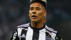 MG - Belo Horizonte - 03/08/2022 - LIBERTADORES 2022 ATLETICO -MG X PALMEIRAS - Zaracho jogador do Atletico-MG durante partida contra o Palmeiras no estadio Mineirao pelo campeonato Copa Libertadores 2022. Foto: Fernando Moreno/AGIF