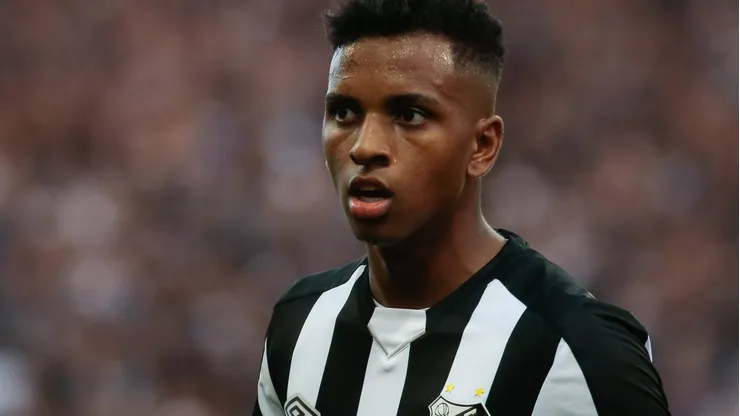SP - Sao Paulo - 10/03/2019 - Paulista 2019, Corinthians X Santos - Rodrygo jogador do Santos durante partida contra o Corinthians no estadio Arena Corinthians pelo campeonato Paulista 2019. Foto: Marcello Zambrana/AGIF