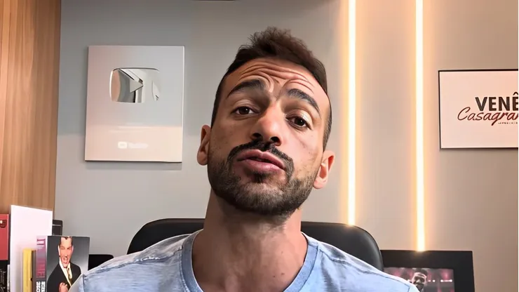 Foto: Reprodução Venê Casagrande/YouTube - Venê Casagrande traz notícia no Flamengo