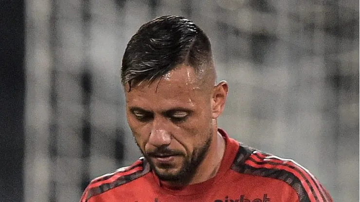 RJ - Rio de Janeiro - 23/02/2022 - CARIOCA 2022, BOTAFOGO X FLAMENGO -Diego Alves goleiro do Flamengo durante aquecimento antes da partida contra o Botafogo no estadio Engenhao pelo campeonato Carioca 2022. Foto: Thiago Ribeiro/AGIF