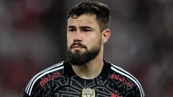 RJ - RIO DE JANEIRO - 26/08/2023 - BRASILEIRO A 2023, FLAMENGO X INTERNACIONAL - Matheus Cunha goleiro do Flamengo durante partida contra o Internacional no estadio Maracana pelo campeonato Brasileiro A 2023. Foto: Thiago Ribeiro/AGIF