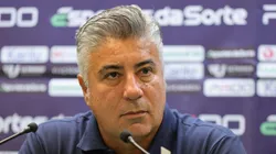 SC - CHAPECO - 23/04/2023 - BRASILEIRO B 2023, CHAPECOENSE X LONDRINA - Alexandre Gallo tecnico do Londrina durante coletiva de imprensa apos partida contra o Chapecoense no estadio Arena Conda pelo campeonato BRASILEIRO B 2023. Foto: Liamara Polli/AGIF