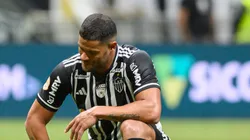MG - BELO HORIZONTE - 27/08/2023 - BRASILEIRO A 2023, ATLETICO-MG X SANTOS - Hulk jogador do Atletico-MG lamenta chance perdida durante partida contra o Santos no estadio Arena MRV pelo campeonato Brasileiro A 2023. Foto: Alessandra Torres/AGIF