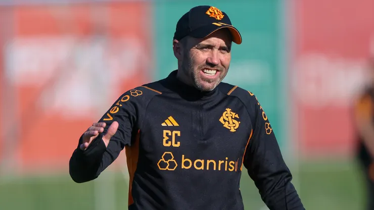 Foto: Ricardo Duarte/Inter/Divulgação - Coudet: técnico recebeu novo reforço no Colorado