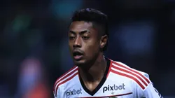 SP - SAO PAULO - 08/07/2023 - BRASILEIRO A 2023, PALMEIRAS X FLAMENGO - Bruno Henrique jogador do Flamengo durante partida contra o Palmeiras no estadio Arena Allianz Parque pelo campeonato Brasileiro A 2023. Foto: Ettore Chiereguini/AGIF