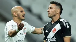 Foto: Diogo Reis/AGIF - Sebastian jogador do Vasco durante partida contra o Corinthians no estadio Arena Corinthians pelo campeonato Brasileiro A 2023.