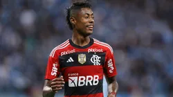 Foto: Pedro H. Tesch/AGIF - Bruno Henrique: atacante está na mira do Grêmi