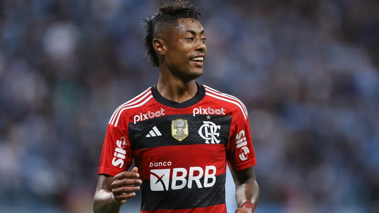 Foto: Pedro H. Tesch/AGIF - Bruno Henrique: atacante está na mira do Grêmi