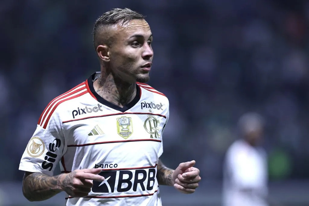 SP – SAO PAULO – 08/07/2023 – BRASILEIRO A 2023, PALMEIRAS X FLAMENGO – Everton Cebolinha -Foto: Marcello Zambrana/AGIF