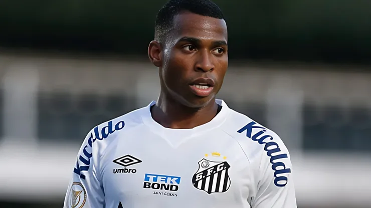 Foto: Ricardo Moreira/Getty Images - Jean Lucas é um dos destaques do Santos