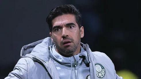 SP - SAO PAULO - 30/08/2023 - LIBERTADORES 2023, PALMEIRAS X DEPORTIVO PEREIRA - Abel Ferreira tecnico do Palmeiras durante partida contra o Deportivo Pereira no estadio Arena Allianz Parque pelo campeonato Libertadores 2023. Foto: Ettore Chiereguini/AGIF