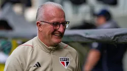 Foto: Fernando Moreno/AGIF - Dorival Junior tecnico do Sao Paulo durante partida contra o America-MG no estadio Independencia pelo campeonato Brasileiro A 2023.