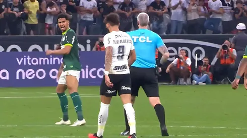 Foto: Reprodução/CBF – Áudio do VAR expôs conversa de Daronco com cabine do VAR em lance de expulsão de Murilo