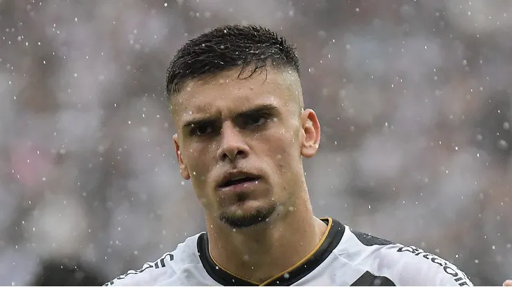 RJ - RIO DE JANEIRO - 20/08/2023 - BRASILEIRO A 2023, VASCO X ATLETICO-MG - Gabriel Pec jogador do Vasco durante partida contra o Atletico-MG no estadio Maracana pelo campeonato Brasileiro A 2023. Foto: Thiago Ribeiro/AGIF