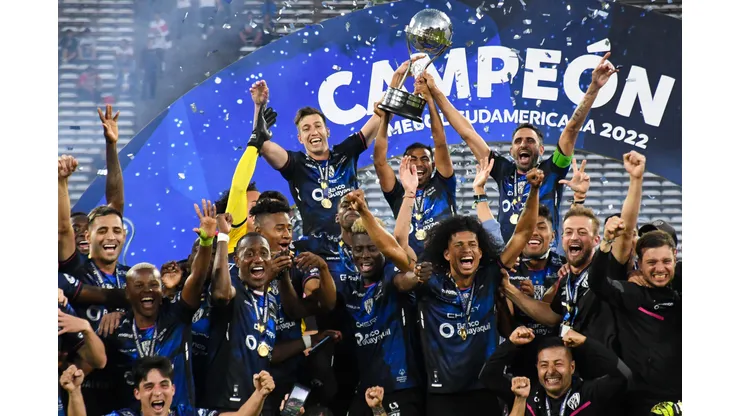 Foto: Fotobairesarg/AGIF- Independiente del Valle foi campeão em 2022
