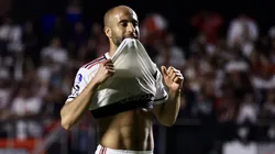 Foto: Marcello Zambrana/AGIF - Lucas Moura: jogador tem futuro indefinido no São Paulo