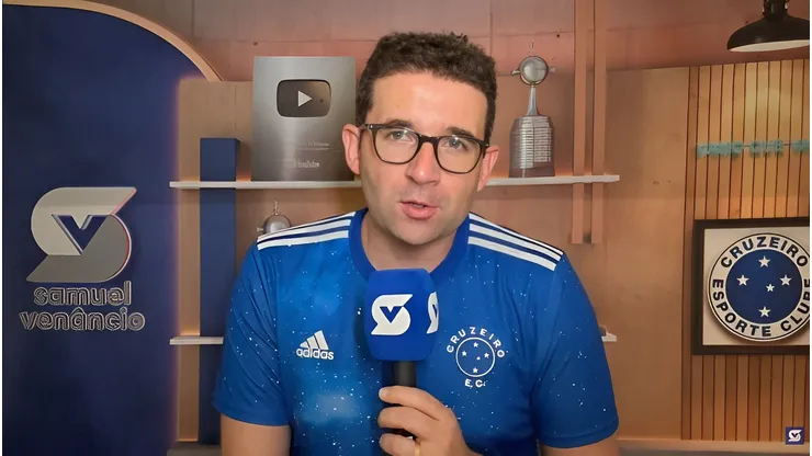 Foto: Reprodução Canal Samuel Venâncio/YouTube - Samuel Venâncio revela técnico do Cruzeiro