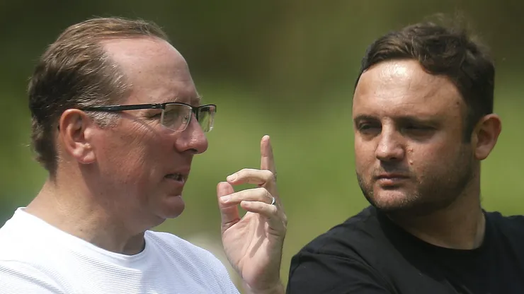 Foto: Flickr Oficial Botafogo FR/Vítor Silva - John Textor e André Mazzuco