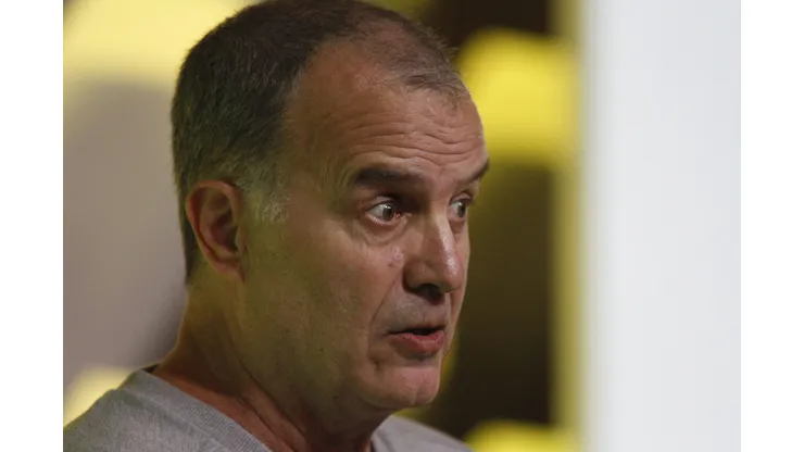 RJ - Rio de Janeiro - 08/05/2017 - Samos Futebol - O técnico Marcelo Bielsa durante a Somos Futebol – 2ª Semana de Evolução do Futebol Brasileiro, realizada na sede da CBF, no Rio de Janeiro. Foto: Luciano Belford/AGIF