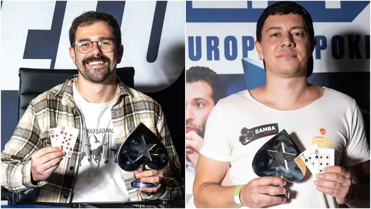 Felipe Boianovsky e Saymon Dias venceram torneios do EPT Barcelona (Fotos: Eloy Cabacas/PokerStars)
