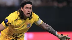 Foto: Ettore Chiereguini/AGIF - Cássio: goleiro exaltou jovem companheiro de Corinthians