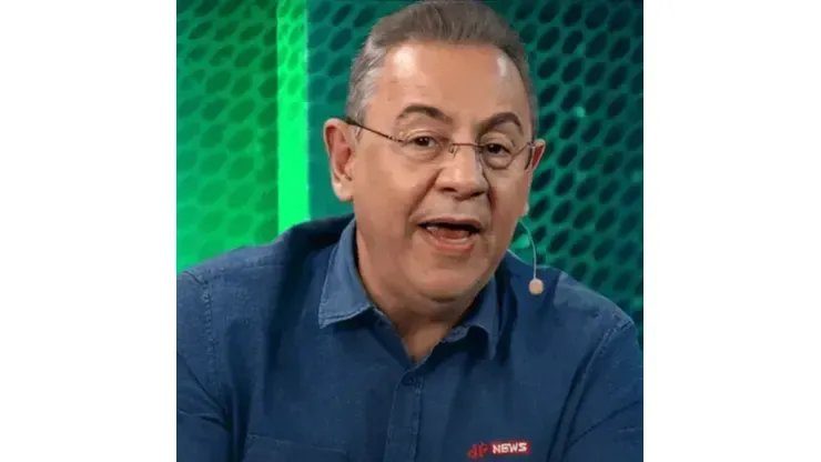 Foto: Reprodução/Jovem Pan - Flávio Prado falou sobre desempenho de atacante do Palmeiras