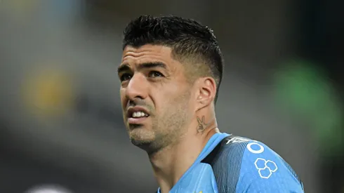 Suárez durante jogo do Grêmio
