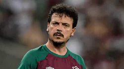 Foto: Thiago Ribeiro/AGIF - Fernando Diniz tecnico do Fluminense durante partida contra o Olimpia no estadio Maracana pelo campeonato Libertadores 2023.