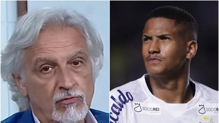 Foto 1: Reprodução/ESPN - Foto 2: Ettore Chiereguini/AGIF - Sormani sempre foi crítico de Ângelo
