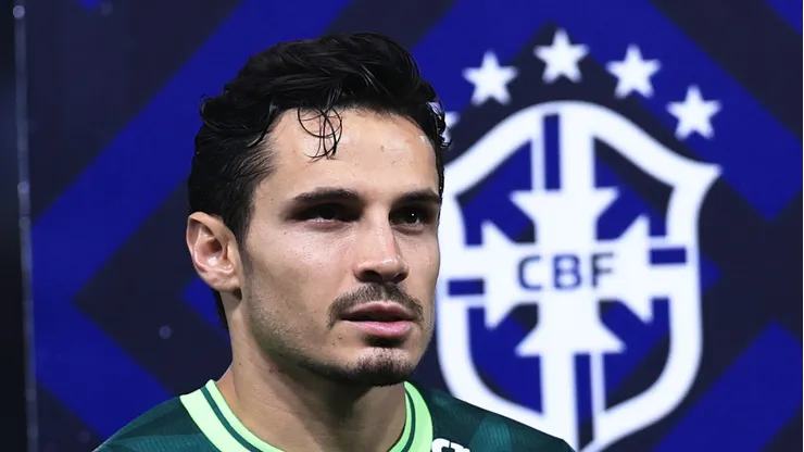 SP - SAO PAULO - 29/04/2023 - BRASILEIRO A 2023, PALMEIRAS X CORINTHIANS - Raphael Veiga jogador do Palmeiras durante partida contra o Corinthians no estadio Arena Allianz Parque pelo campeonato BRASILEIRO A 2023. Foto: Ettore Chiereguini/AGIF